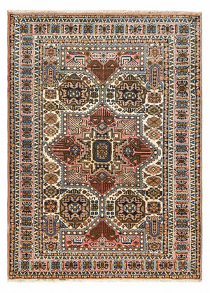 Alfombra persa - Nómada - 192 x 137 cm - multicolor