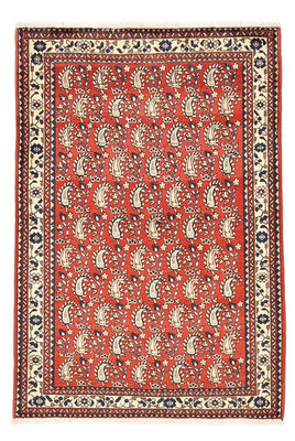 Alfombra persa - Nómada - 150 x 100 cm - rojo