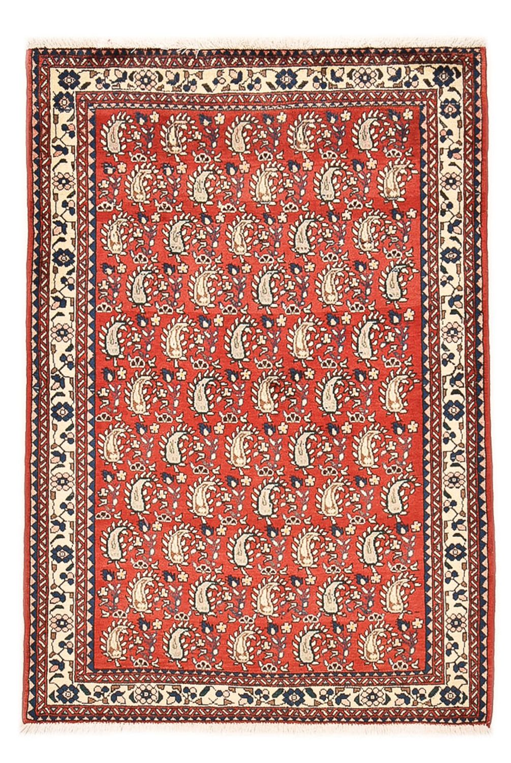 Alfombra persa - Nómada - 150 x 100 cm - rojo