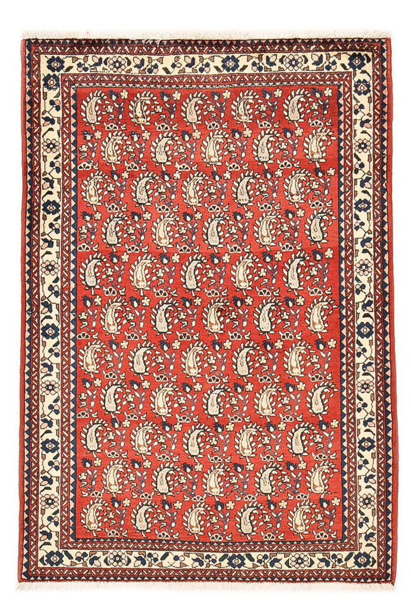 Alfombra persa - Nómada - 150 x 100 cm - rojo