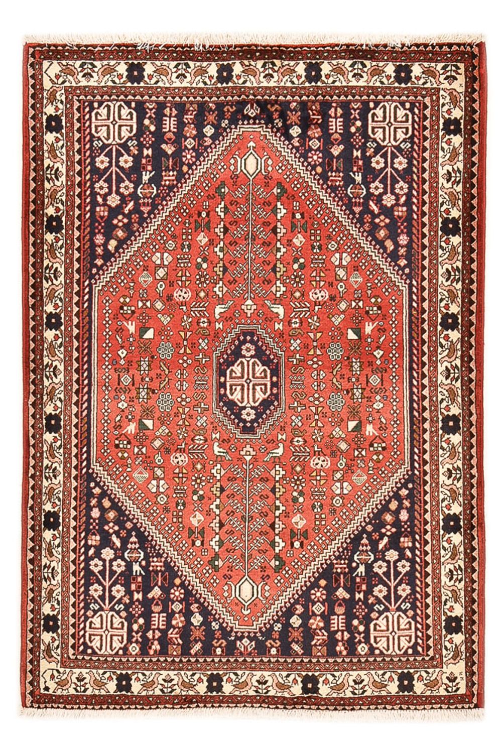 Alfombra persa - Nómada - 150 x 108 cm - rojo