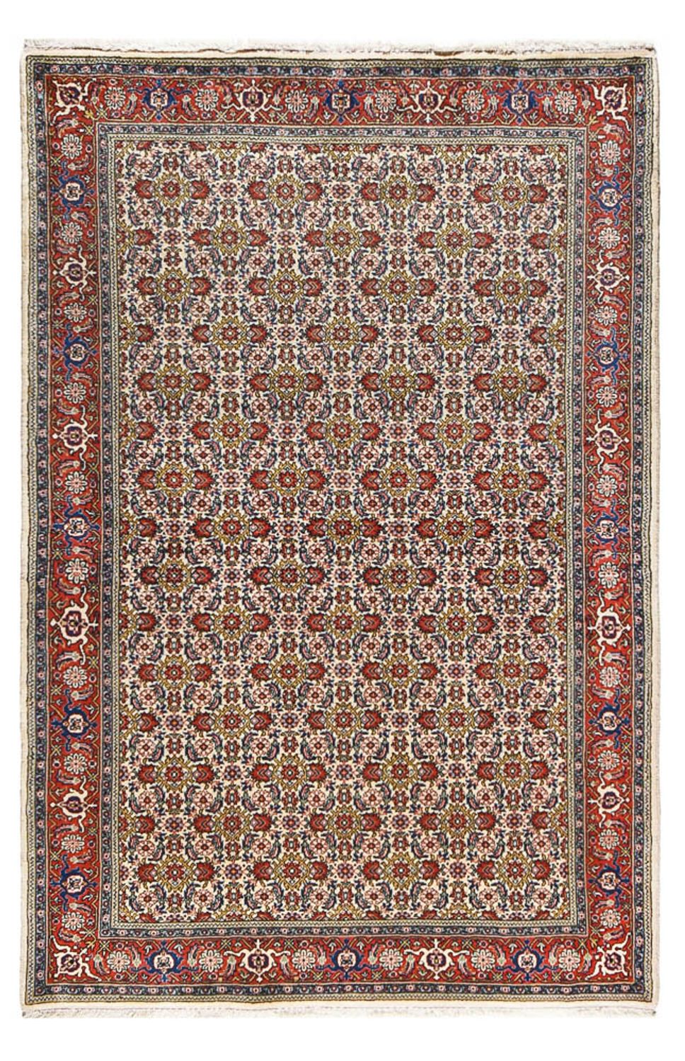 Alfombra Gabbeh - Persa Kashkuli - 209 x 140 cm - óxido