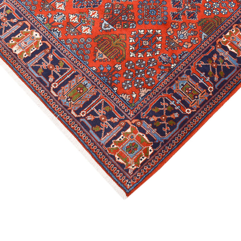 Alfombra persa - Nómada - 204 x 138 cm - rojo claro