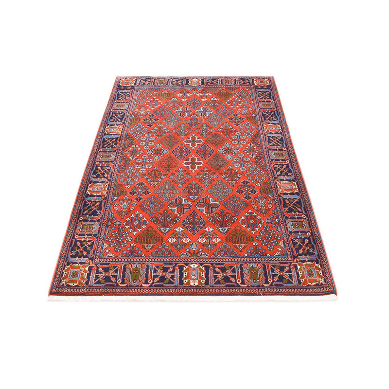 Alfombra persa - Nómada - 204 x 138 cm - rojo claro