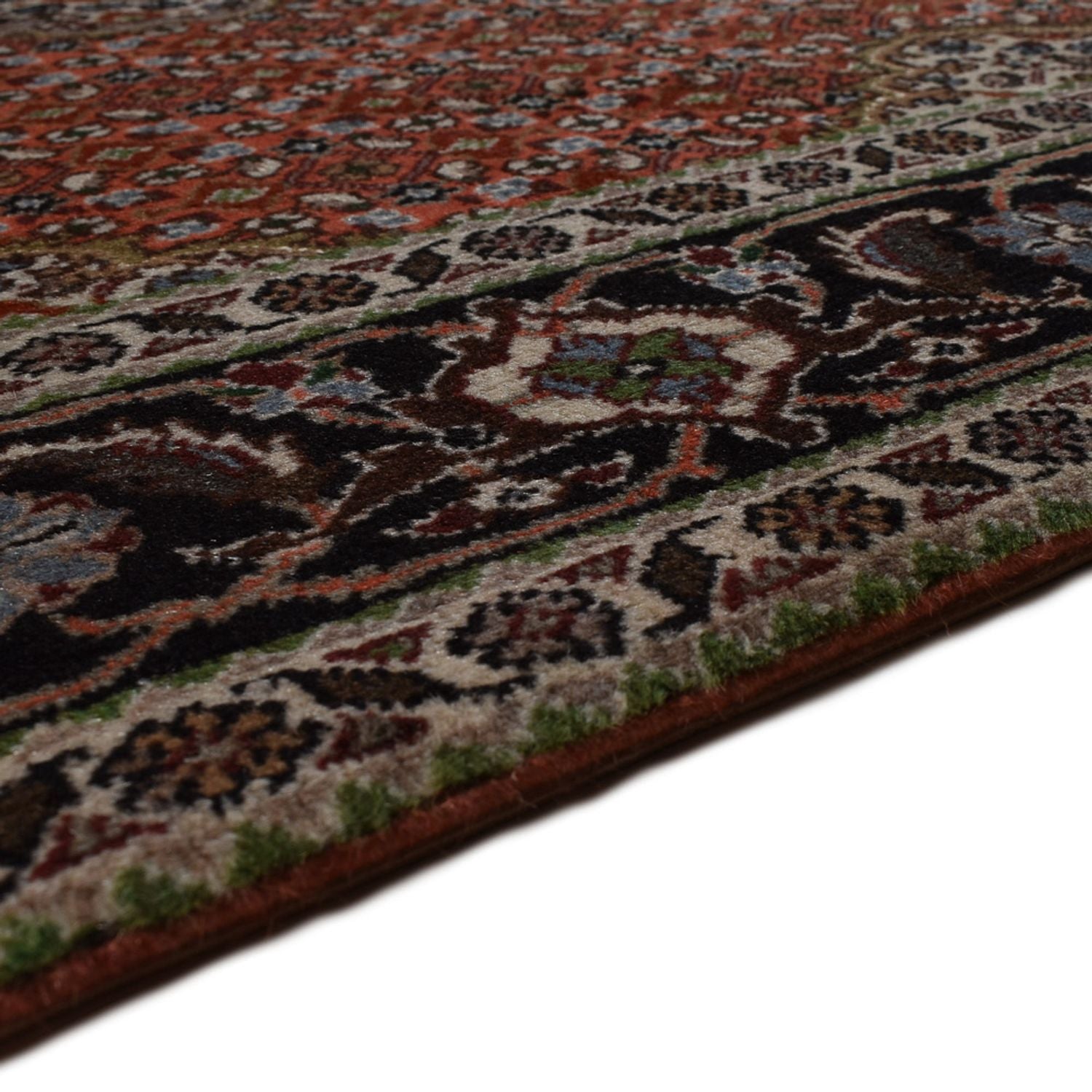 Alfombra Persa - Tabriz - Real - 206 x 150 cm - rojo