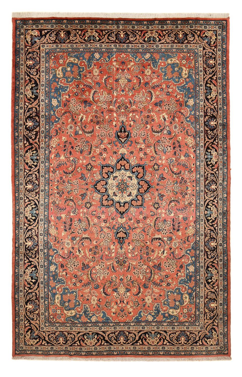 Alfombra persa - Nómada - 310 x 202 cm - óxido