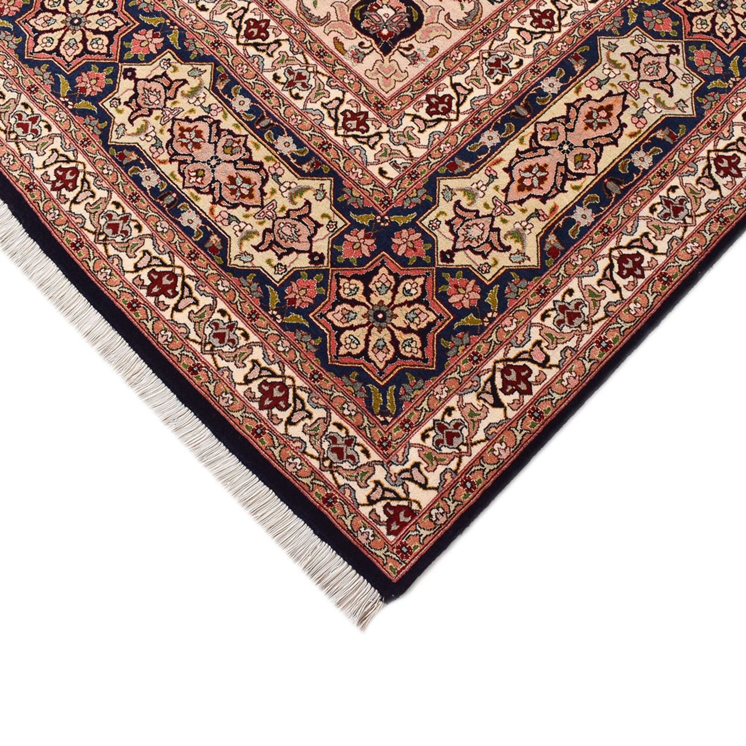 Alfombra Persa - Tabriz - Real - 396 x 298 cm - beige oscuro