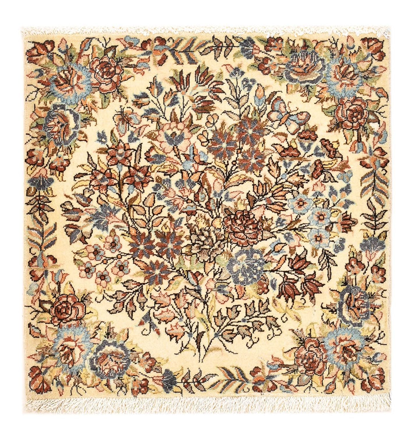 Alfombra persa - Real - 51 x 51 cm - multicolor