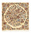 Alfombra persa - Real - 51 x 51 cm - multicolor