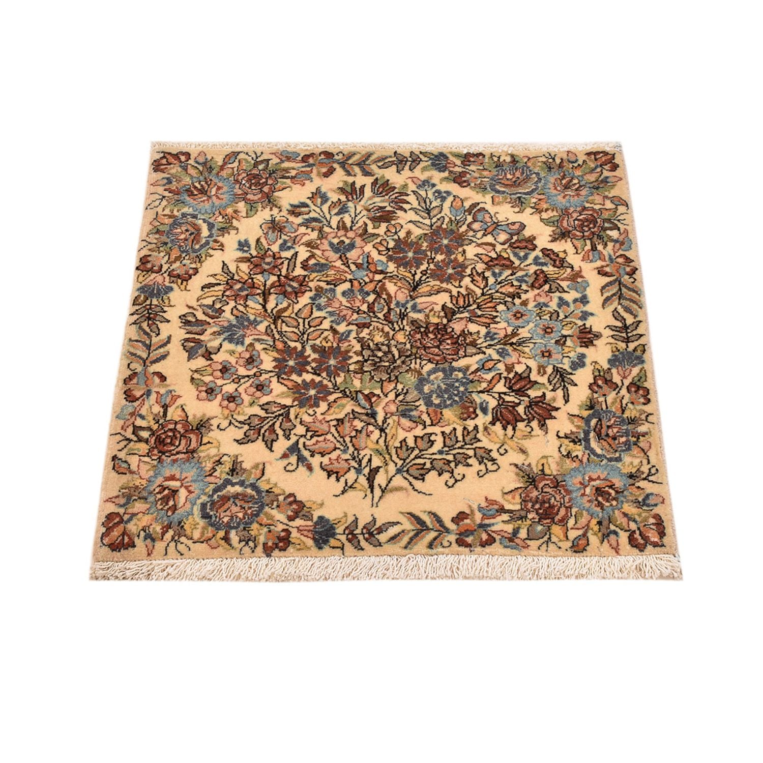 Alfombra persa - Real - 51 x 51 cm - multicolor