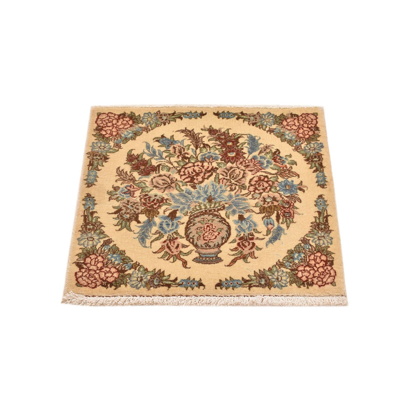 Alfombra persa - Real - 52 x 51 cm - multicolor