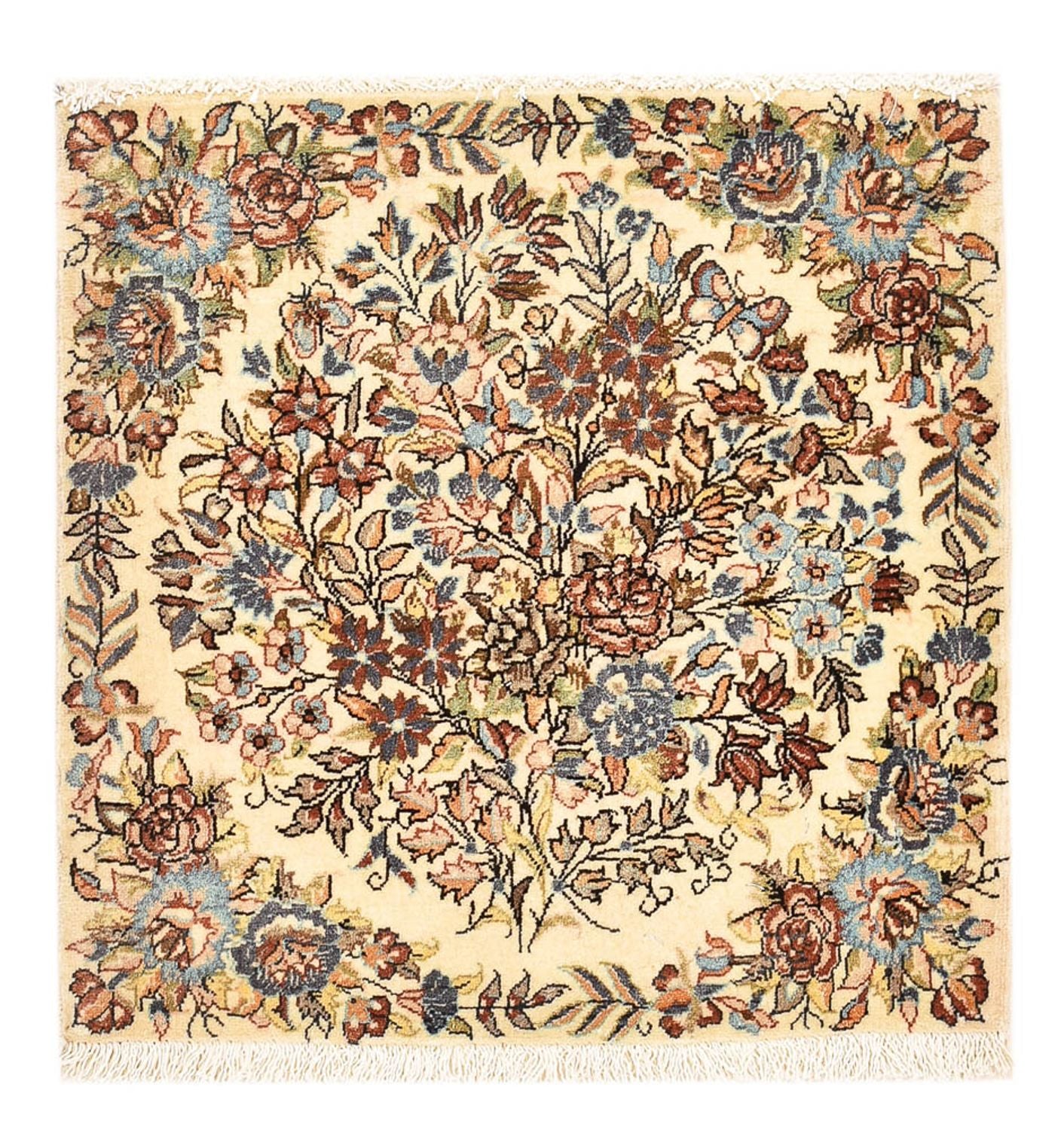 Alfombra persa - Real - 51 x 50 cm - multicolor