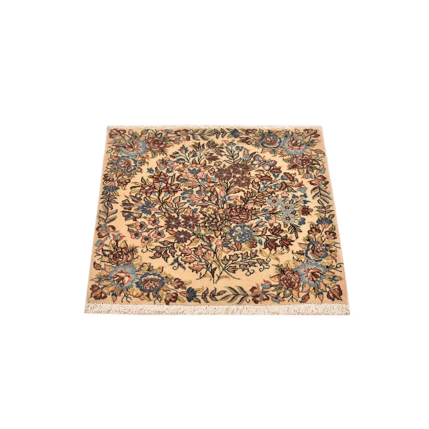 Alfombra persa - Real - 51 x 50 cm - multicolor