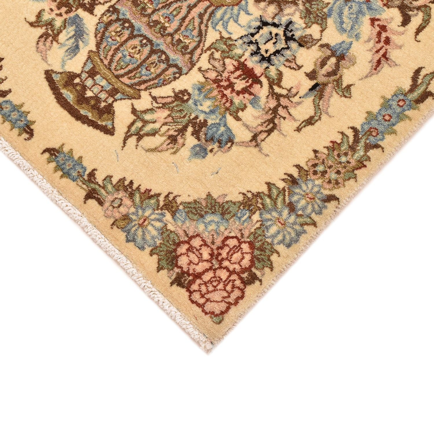 Alfombra persa - Real - 79 x 52 cm - multicolor