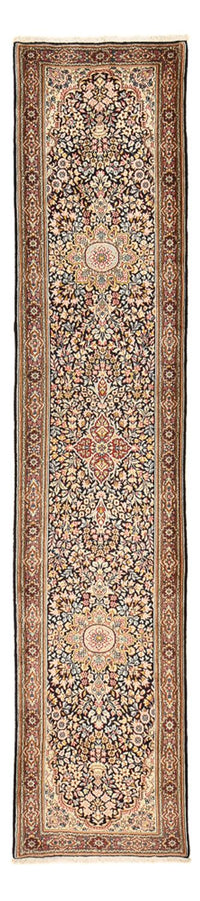 Alfombra de pasillo Alfombra persa - Real - 390 x 85 cm - beige oscuro