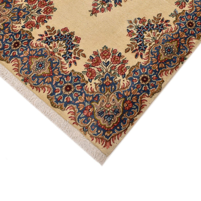 Alfombra de pasillo Alfombra persa - Real - 405 x 85 cm - crema
