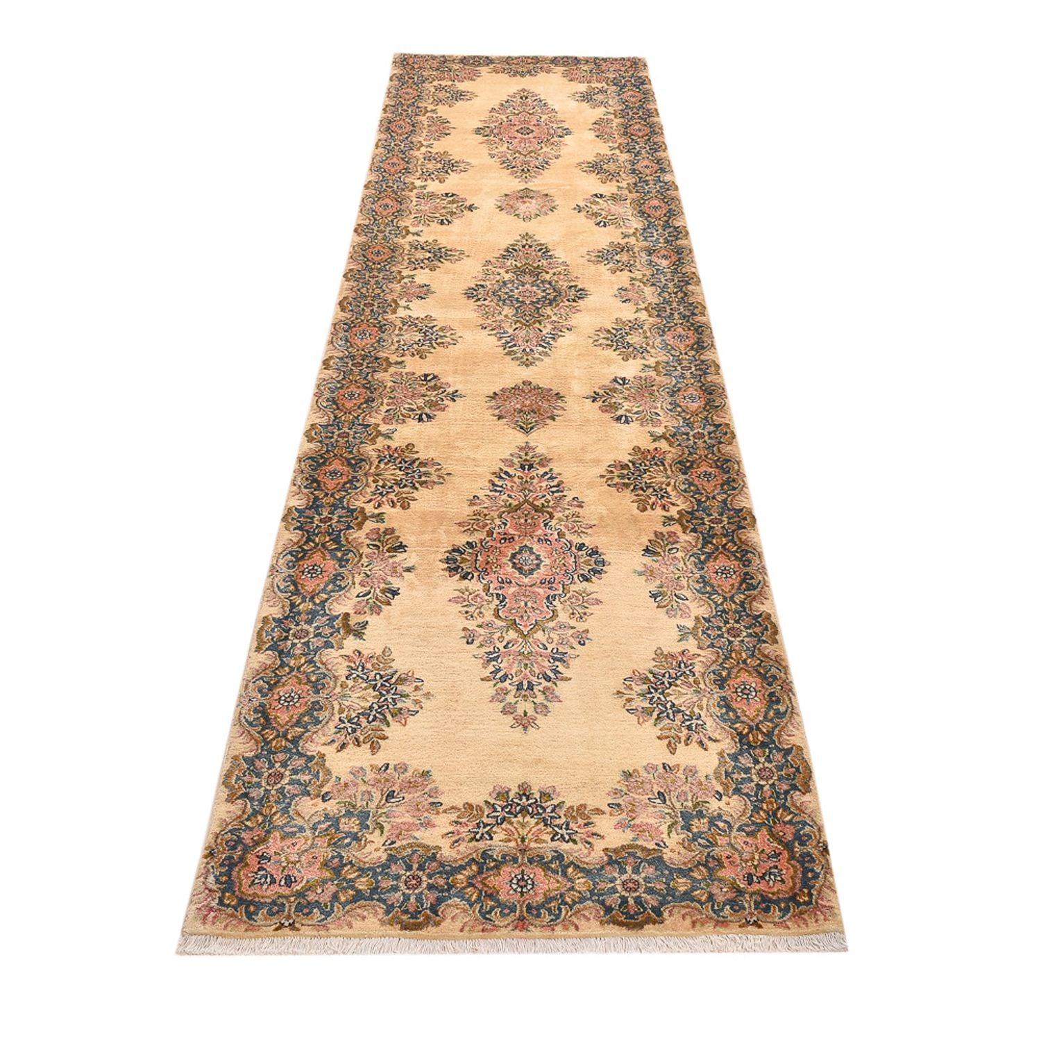 Alfombra de pasillo Alfombra persa - Real - 368 x 86 cm - beige