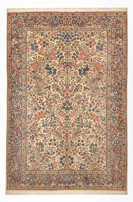Alfombra persa - Real - 272 x 176 cm - beige oscuro