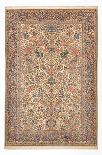 Alfombra persa - Real - 272 x 176 cm - beige oscuro