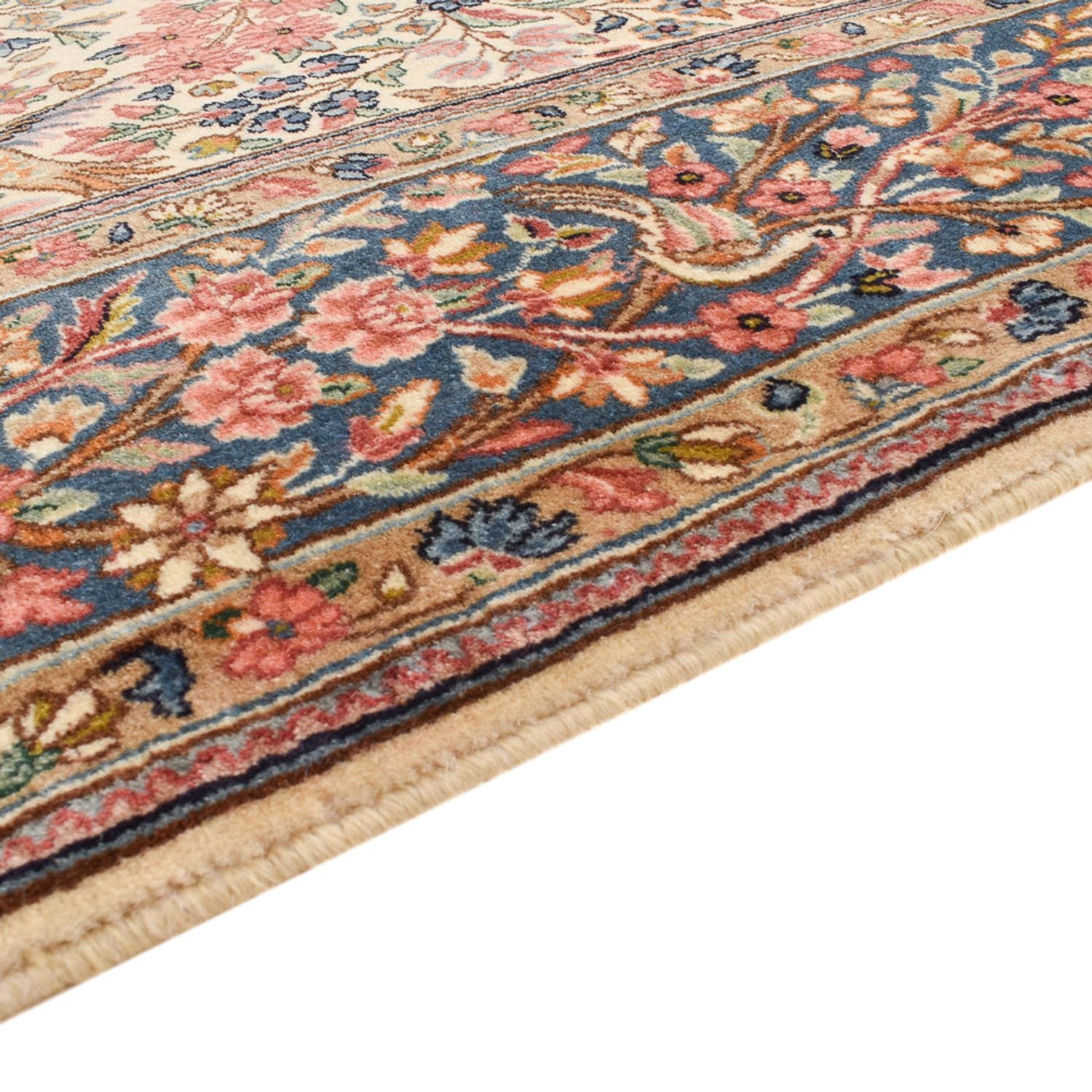 Alfombra persa - Real - 272 x 176 cm - beige oscuro