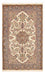Alfombra persa - Real - 243 x 148 cm - beige oscuro