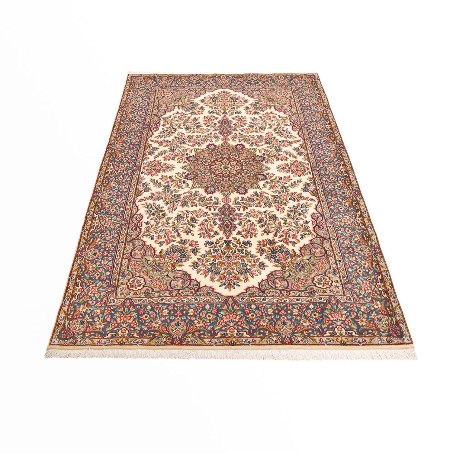 Alfombra persa - Real - 243 x 148 cm - beige oscuro