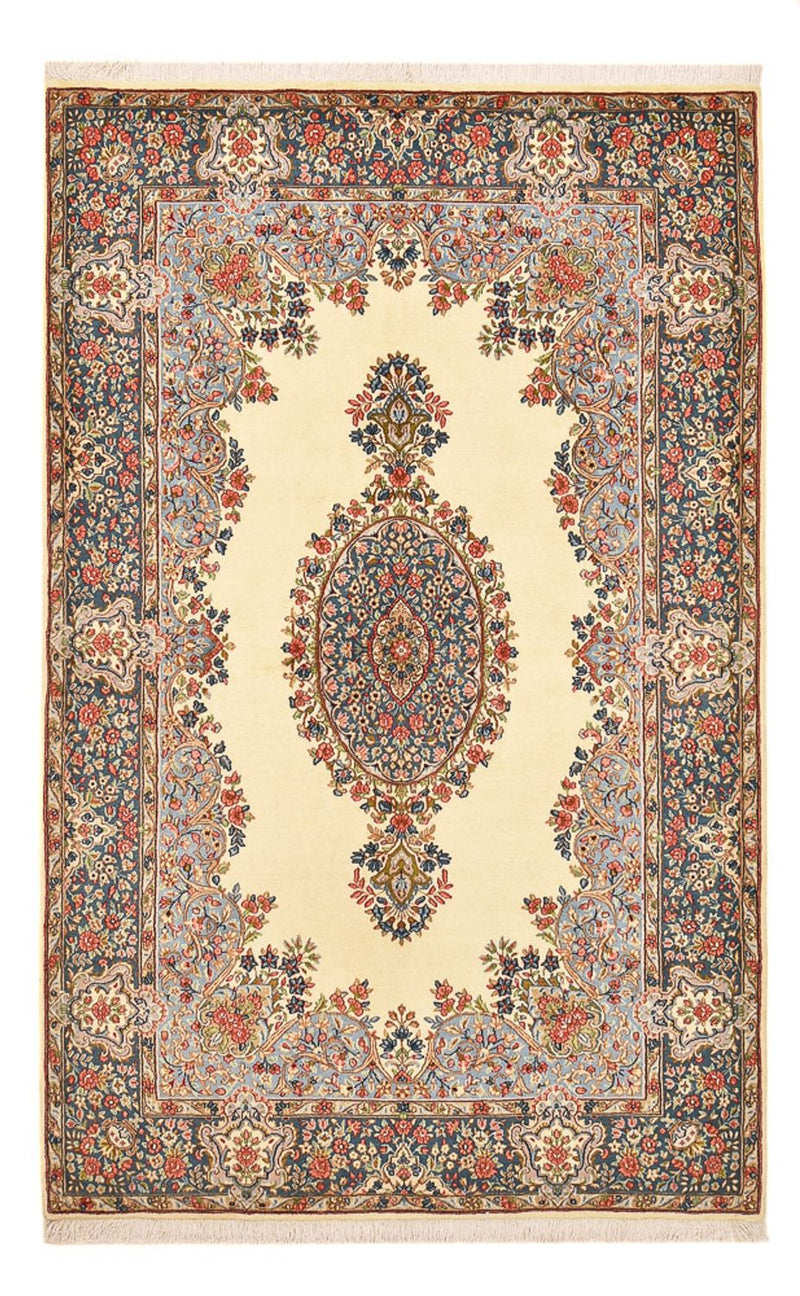 Alfombra persa - Real - 242 x 150 cm - beige oscuro