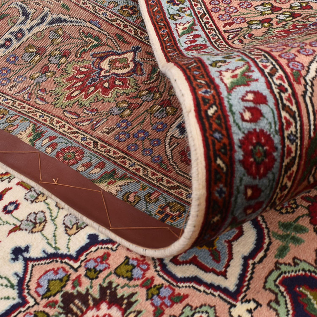 Alfombra Persa - Tabriz - Real - 345 x 245 cm - arena