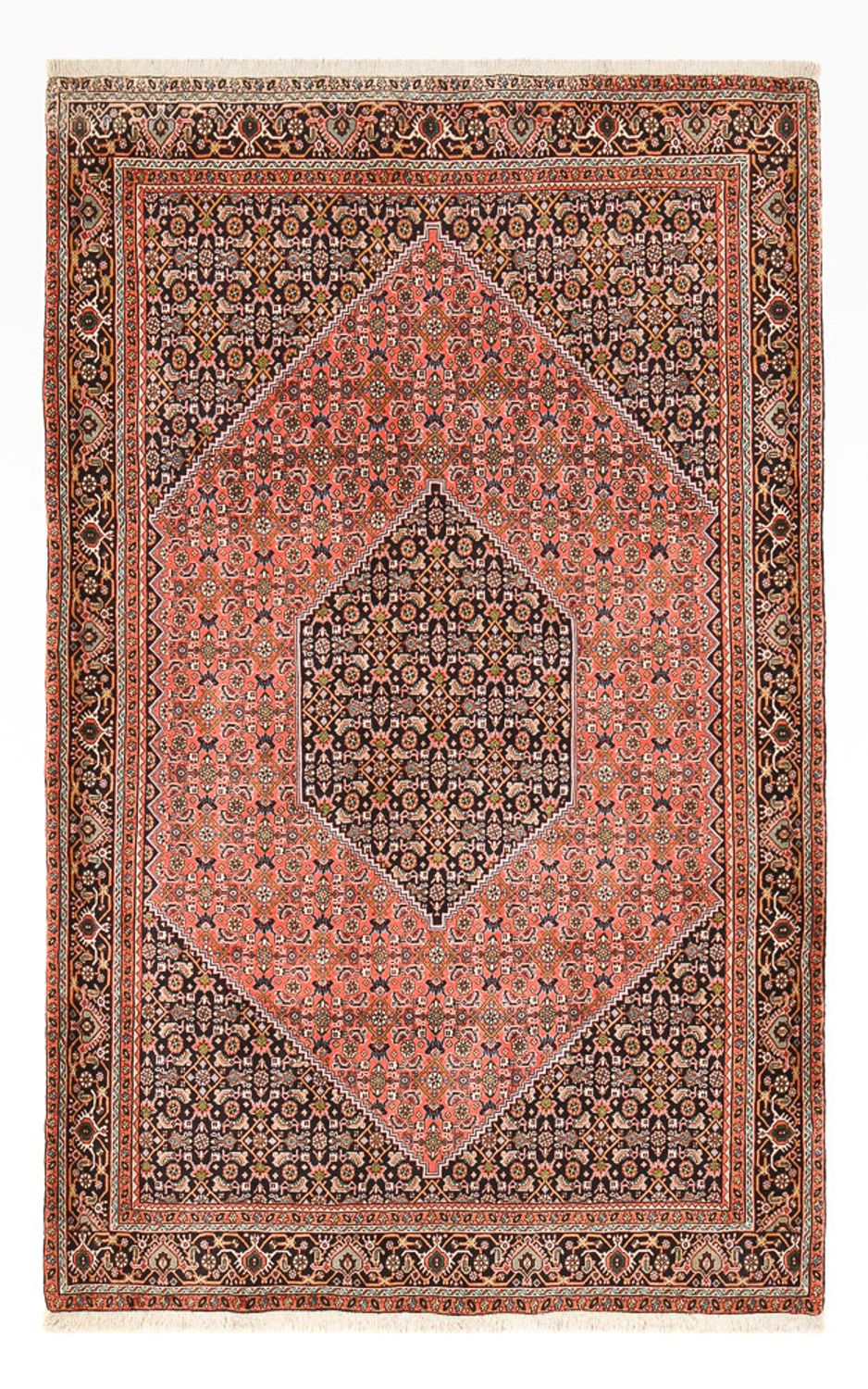 Alfombra persa - Bidjar - 255 x 157 cm - óxido