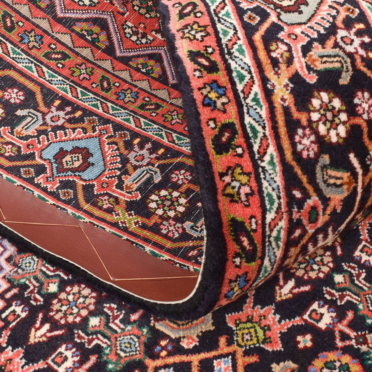 Alfombra persa - Bidjar - 255 x 157 cm - óxido