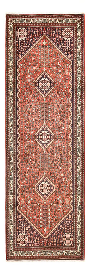 Alfombra de pasillo Alfombra persa - Nómada - 295 x 99 cm - rojo claro
