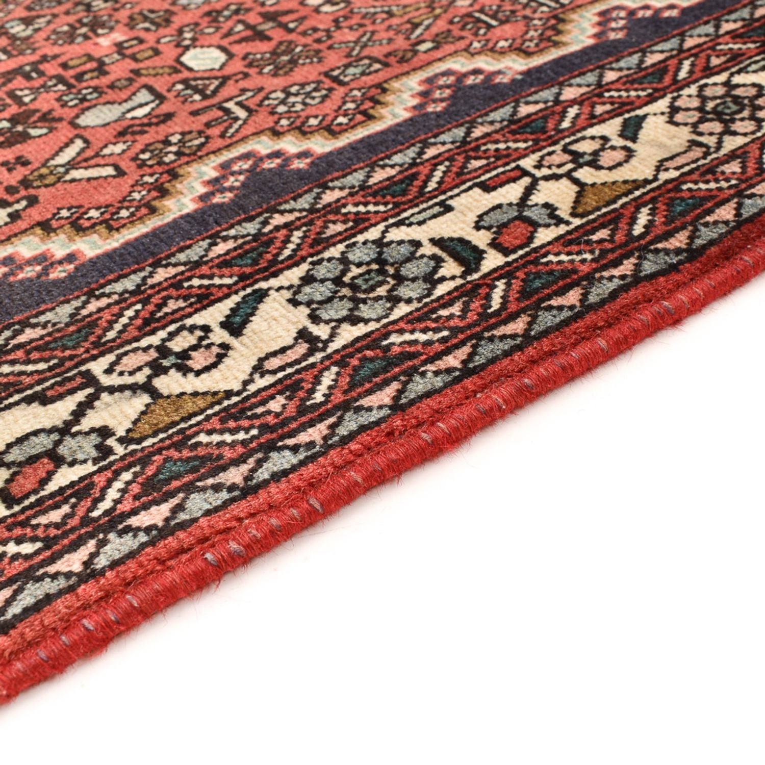 Alfombra de pasillo Alfombra persa - Nómada - 295 x 99 cm - rojo claro