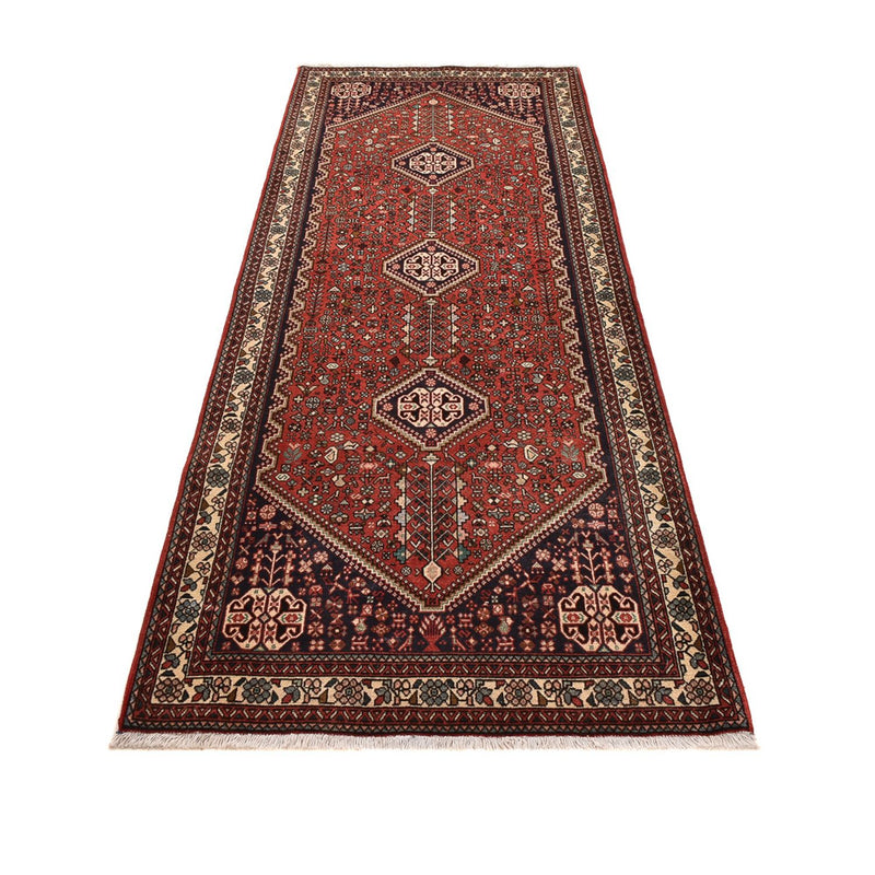Alfombra de pasillo Alfombra persa - Nómada - 295 x 99 cm - rojo claro