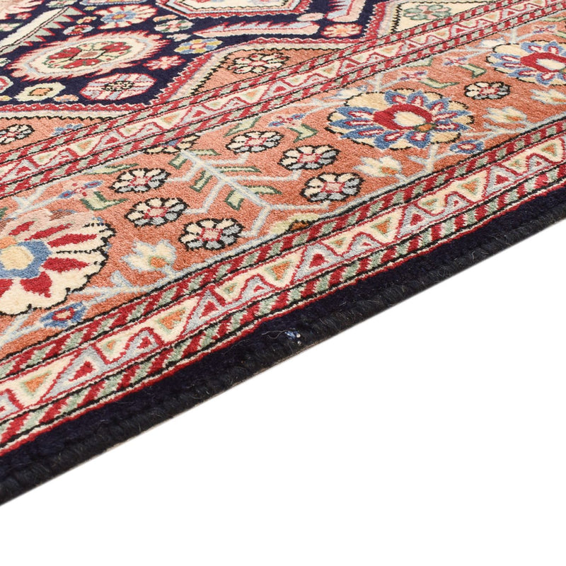 Alfombra Gabbeh - Persa Kashkuli - 205 x 144 cm - azul oscuro