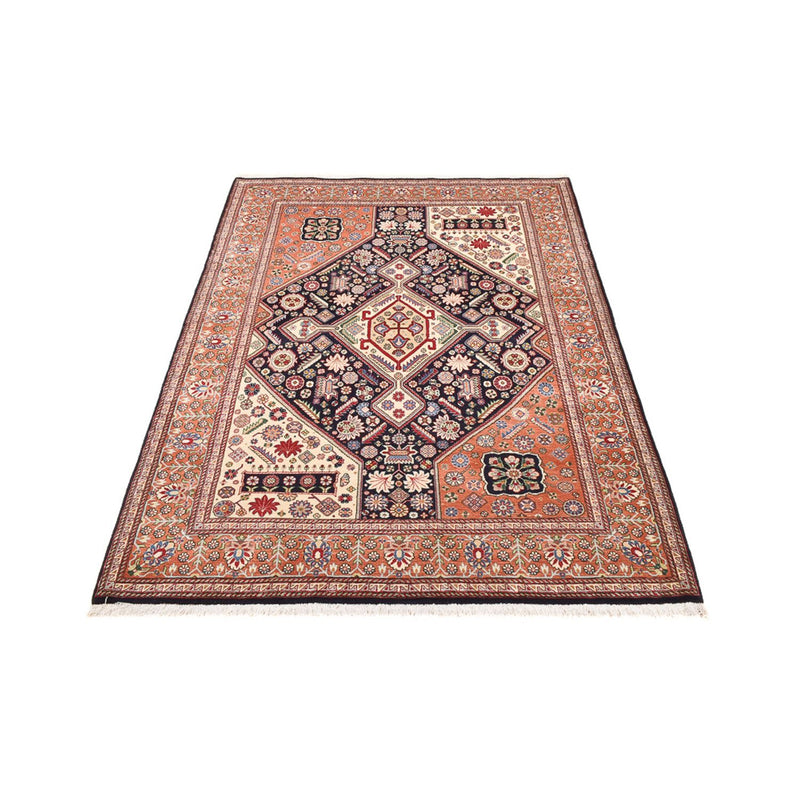 Alfombra Gabbeh - Persa Kashkuli - 205 x 144 cm - azul oscuro