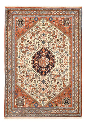 Alfombra Gabbeh - Persa Kashkuli - 209 x 150 cm - beige