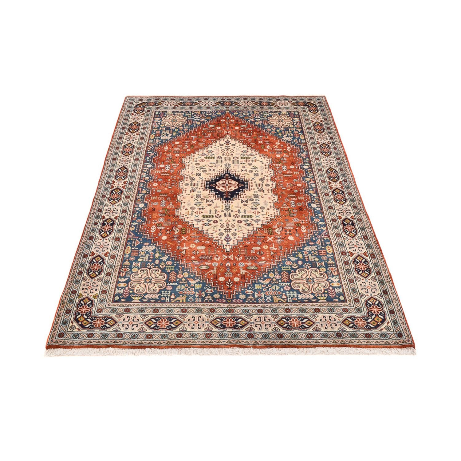 Alfombra Gabbeh - Persa Kashkuli - 205 x 147 cm - multicolor