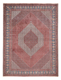 Alfombra persa - Bidjar - 395 x 302 cm - rojo oscuro