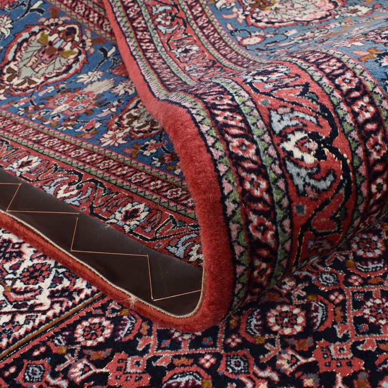 Alfombra persa - Bidjar - 395 x 302 cm - rojo oscuro