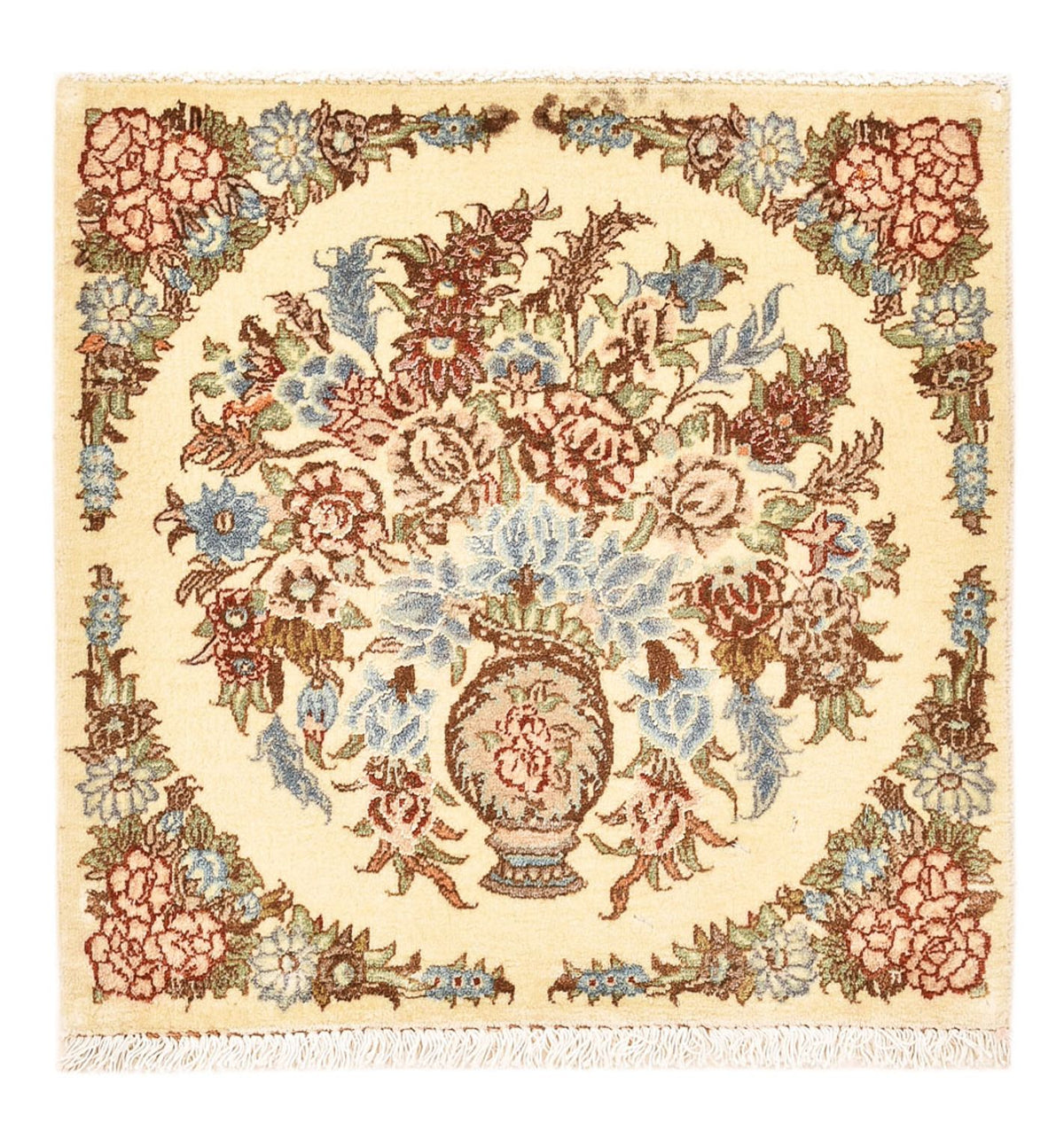 Alfombra persa - Real - 53 x 53 cm - multicolor