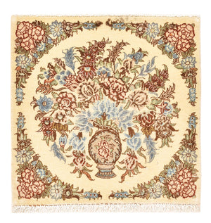 Alfombra persa - Real - 53 x 53 cm - multicolor