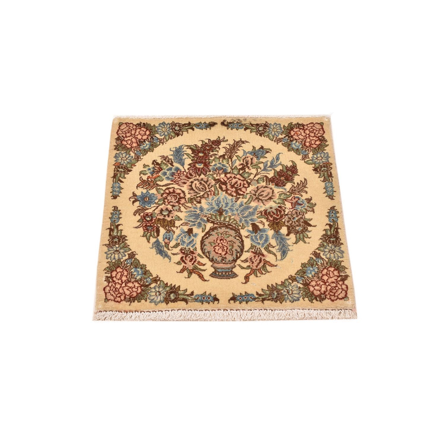 Alfombra persa - Real - 53 x 53 cm - multicolor