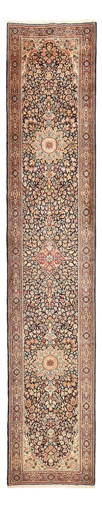 Alfombra de pasillo Alfombra persa - Real - 420 x 83 cm - beige oscuro