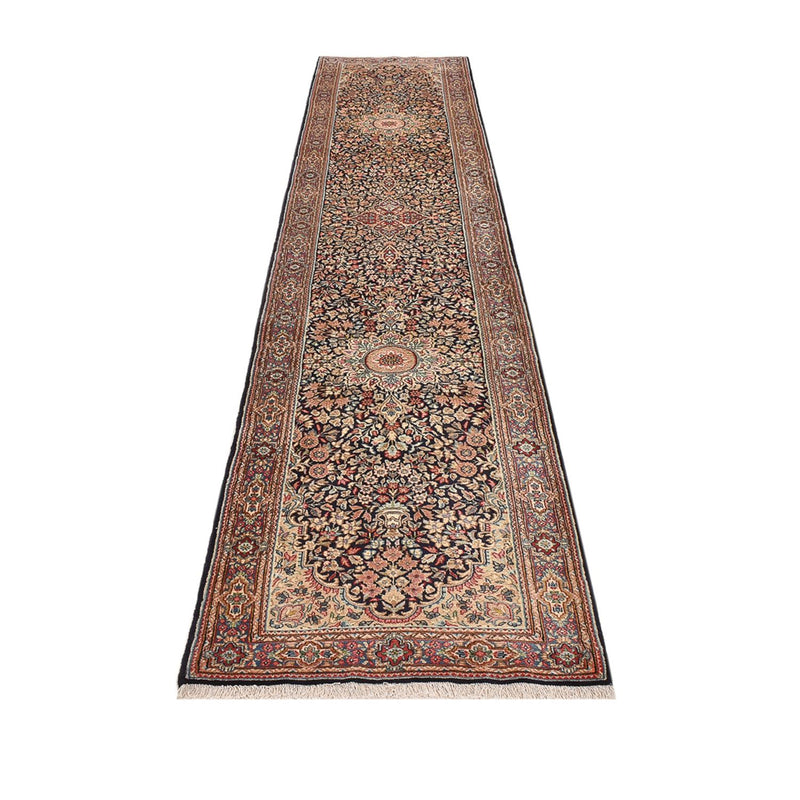 Alfombra de pasillo Alfombra persa - Real - 420 x 83 cm - beige oscuro