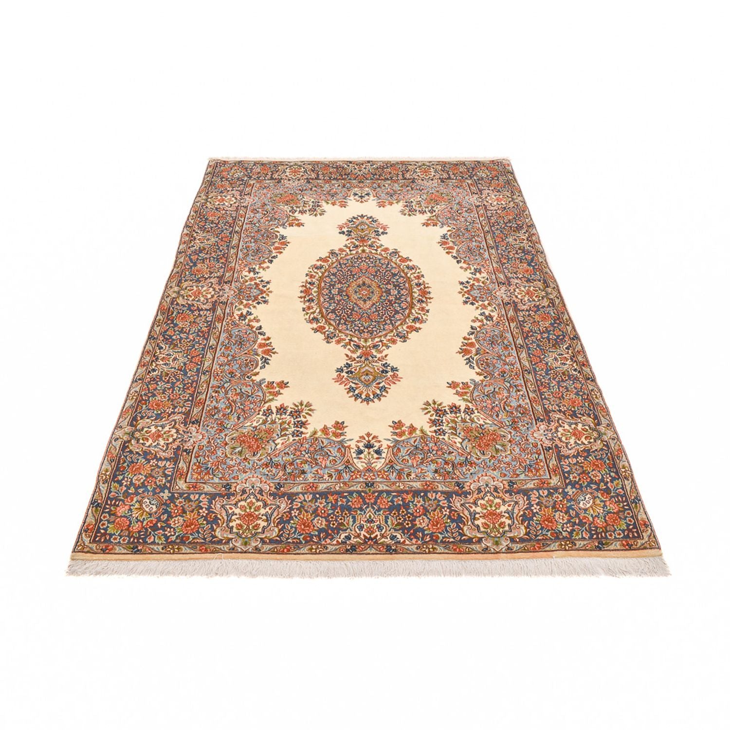 Alfombra persa - Real - 235 x 148 cm - beige oscuro