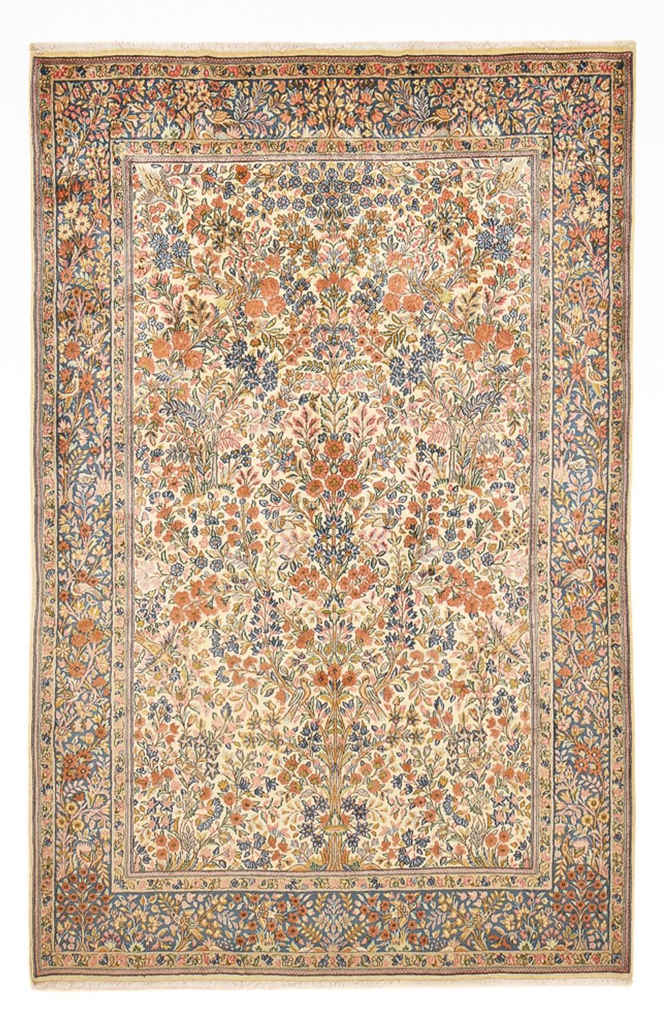 Alfombra persa - Real - 275 x 177 cm - beige oscuro
