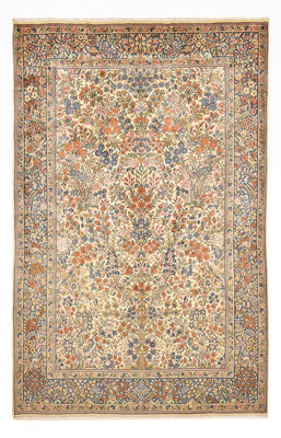 Alfombra persa - Real - 275 x 177 cm - beige oscuro