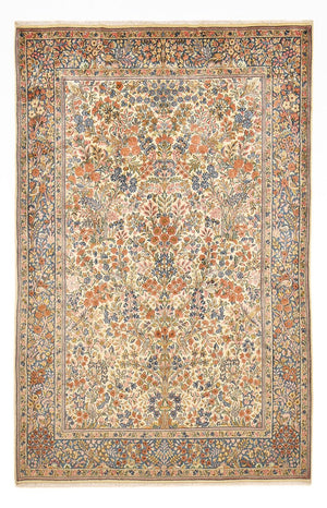 Alfombra persa - Real - 275 x 177 cm - beige oscuro