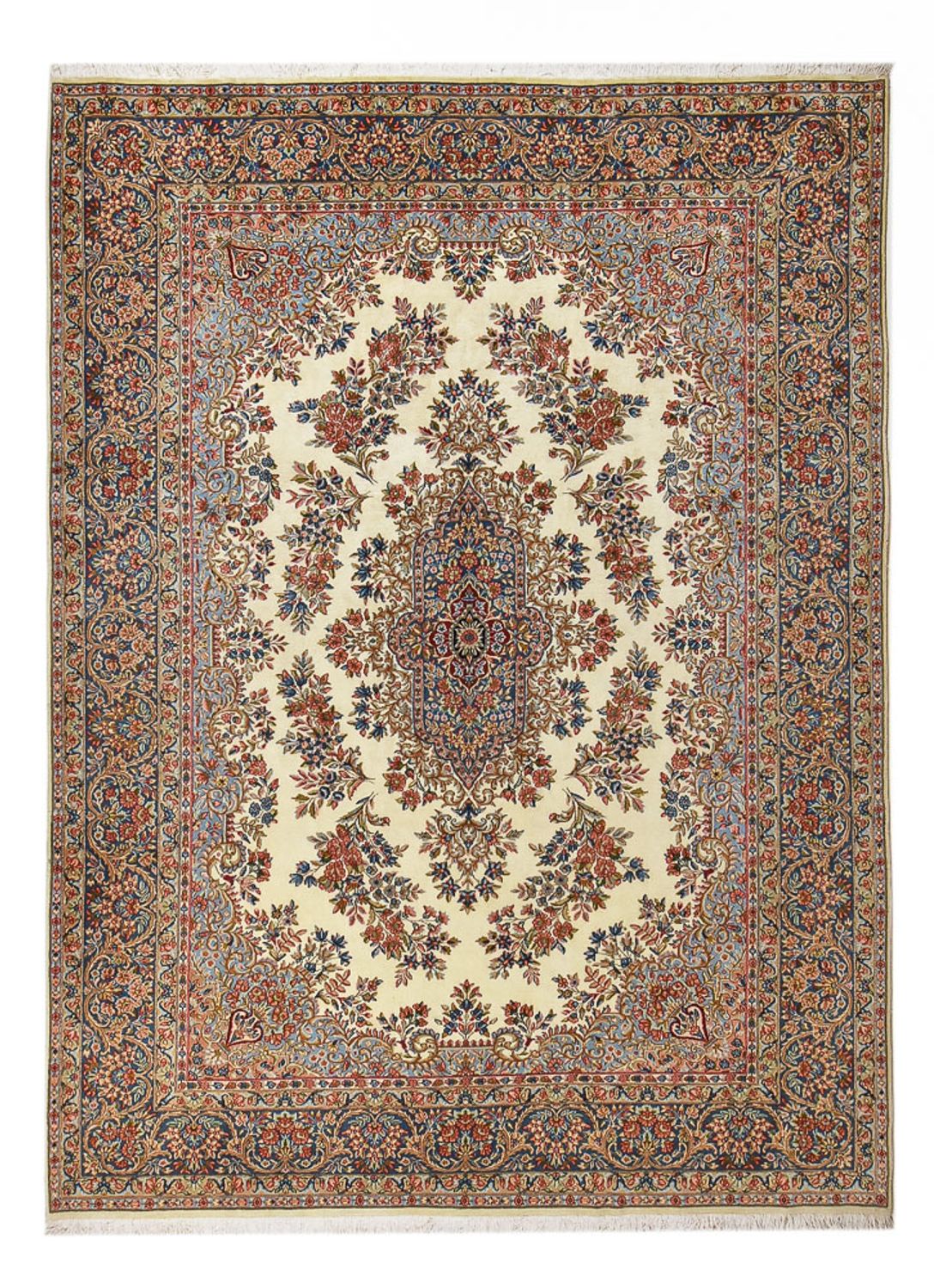 Alfombra persa - Real - 340 x 250 cm - marrón claro