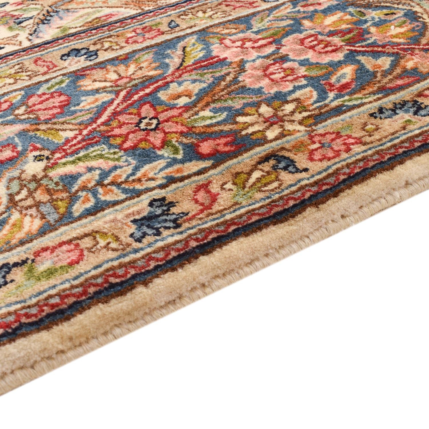 Alfombra persa - Real - 271 x 177 cm - beige oscuro